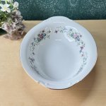 画像9: 純喫茶　レモン型カレーシチュー皿　花柄　1枚〜 (9)