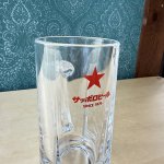 画像6: サッポロビール　SHINCE1786　大きいビールグラス　ジョッキ　レッド (6)