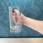 画像7: サッポロビール　SHINCE1786　大きいビールグラス　ジョッキ　レッド (7)