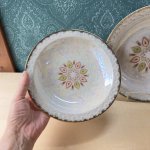 画像5: OST　CHINA　パール柄レトロプリント　サラダ・カレーシチュー皿　19.5cm　23cm　各種　各枚数(2枚・3枚) (5)