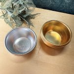 画像2: vintage　アルミカップ　プリン型　6個セット　ゴールド＆シルバー　 (2)