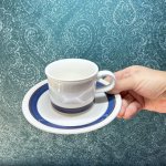 画像4: 純喫茶　ブルーライン　カップ＆ソーサー　 (4)