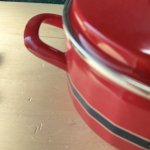 画像5: ヤマヒロ　ホーロー両手鍋　Roberita Camerino　ロベルタ　真っ赤なお鍋　20cm　3ℓ (5)
