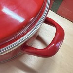 画像6: ヤマヒロ　ホーロー両手鍋　Roberita Camerino　ロベルタ　真っ赤なお鍋　20cm　3ℓ (6)