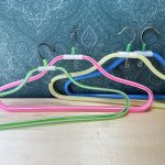 画像4: セルロイドのハンガー4本＋おまけの1本　vintage (4)