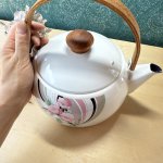 画像6: まんまるのホーローケトル　エレガンス　花柄　 (6)