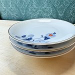 画像8: オールド深川　FUKAGAWA 　菊　花　皿　18cm　2枚or3枚 (8)