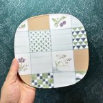 画像5: 乃りたけ　和ノリタケ　和食器　角皿　2枚セット (5)