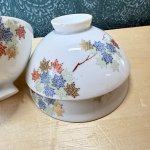 画像2: 深川製磁　紅葉　茶碗　3個組 (2)