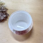 画像6: NIKKO　ニッコー　シュガーポット　boneChina　ピンクフラワー　 (6)