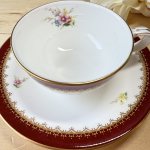 画像2: NIKKO　boneChina　カップ＆ソーサー　すみれ (2)