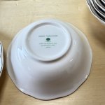画像10: NIKKO　ニッコー　テーブルウェア　wildberry　貴重なデッドストック　サラダボウル＆ケーキ皿(パン)セット　 (10)