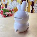 画像5: ちいかわ似？JA山口県　マスコットバンク　貯金箱　うさぎ年　兎 (5)