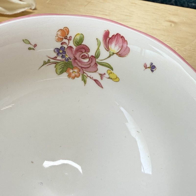 画像5: NIKKO　ニッコー　doublephoenix　ピオニール　ティーカップ＆ソーサー　ピンク系花柄　 (5)