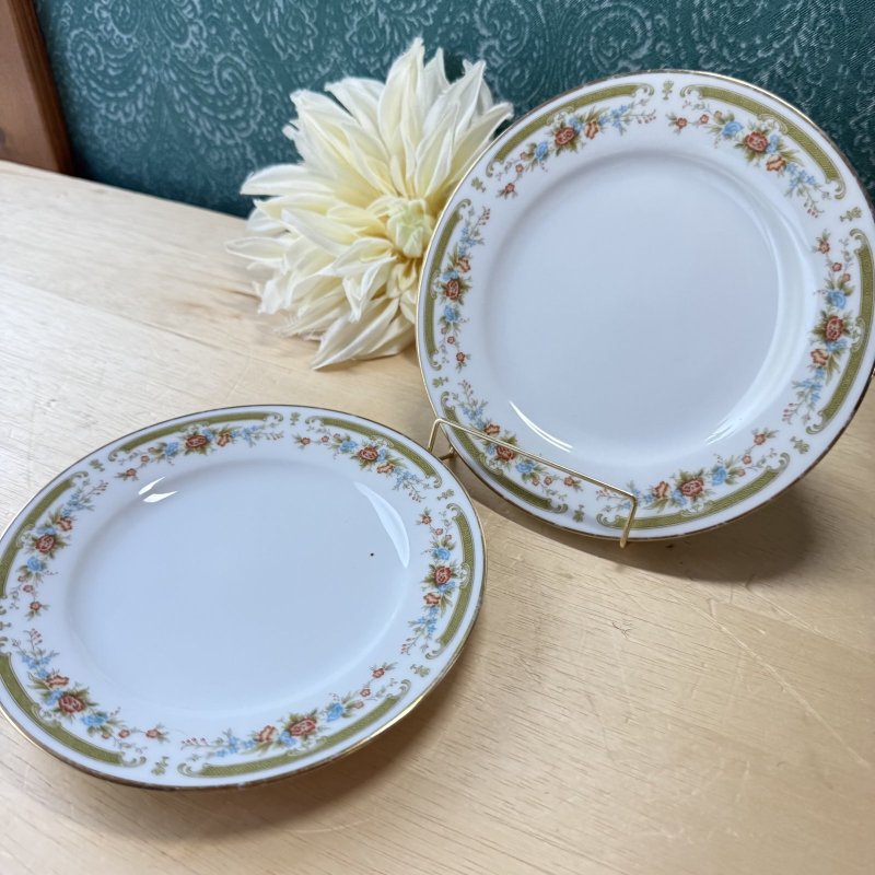 画像1: NORITAKE　RC　NASHVILLE　16cmプレート皿　vintage　2枚セット (1)