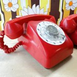 画像12: 昔のおもちゃの電話？　赤電話　Bell hone　2個セット (12)
