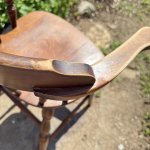 画像5: vintage 子供椅子　ハイチェア　木製　レストラン (5)