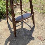 画像8: vintage 子供椅子　ハイチェア　木製　レストラン (8)