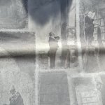 画像6: レトロ包装紙　フランスっぽい人物の画　1枚〜 (6)
