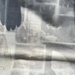 画像7: レトロ包装紙　フランスっぽい人物の画　1枚〜 (7)