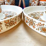 画像10: ワールド印　花柄　アカシア 　箸立て付きカスターセット　調味料入れ　各カラー (10)