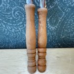 画像5: 純喫茶　昭和レトロなカレースプーン5本とフォーク5本の10本セット！　木製　ウッド (5)