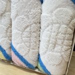 画像2: 花柄タオル　3枚セット　熊本相互銀行　ノベルティ　シミあり (2)