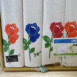画像2: リビングセット　ふきん　薔薇　花柄　5枚セット (2)