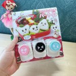 画像6: アーネスト　にこにこパンチパートII　パッチンしてパッとかわいいお弁当　抜いた海苔も使えるよ！　お弁当グッズ (6)