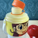 画像7: バヤリースオレンジ　ドクタースランプアラレちゃん　のびのび水筒 (7)
