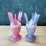 画像5: 姫フォークスタンドセット　ピンク　ブルー　各種 (5)