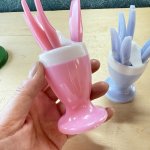 画像10: 姫フォークスタンドセット　ピンク　ブルー　各種 (10)