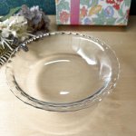 画像1: パイレックス　Pyrex　耐熱ガラス皿　 (1)