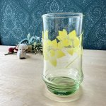 画像4: 佐々木ガラス　Loveiy10　タンブラーグラス　ロビン　グリーン　花柄　G547 (4)