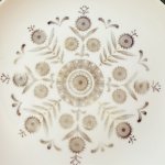画像4: vintage　plate　modern　gray　ビンテージプレート皿セット　グレー系モチーフ (4)