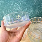 画像7: HOYA　保谷ガラス　レトロポップ柄の５色のガラスの器セット　 (7)