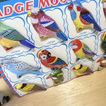 画像3: ブリキ製　カラフル鳥バッジ　１シート　　日本製　　バードブローチ (3)