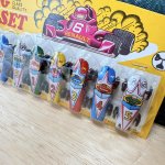 画像2: ブリキ　レーシングカーセット　１シート（１０台）　日本製　　OM107 (2)