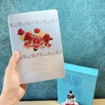 画像12: NAKAO　花柄転写プリントアルミ弁当箱　ブック弁当箱　フラワー　おかず入れつき (12)