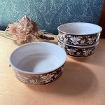 画像2: SANGO　三郷　originaldesign　M.B　百合の花　ブラウン　各枚数　SS335 (2)