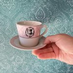 画像7: 不二家　ペコちゃん当選品カップ＆ソーサー　ピンク系　グリーン系　各種 (7)