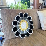 画像8: hapihapi handmade お花の円座　 (8)