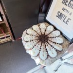 画像3: hapihapi handmade お花の円座　 (3)