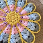 画像7: hapihapi handmade お花の円座　 (7)
