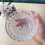 画像10: 純喫茶　放射線　カットガラス　アイスクリームカップ　デザートグラス　ダイヤカット (10)