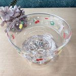 画像2: ポップなフルーツ柄のアイスクリームカップ　デザートグラス　90年代　1個〜 (2)