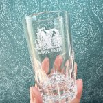 画像4: ASAHI BEER　ホワイトエンブレム　ビールグラス　ノベルティ　 (4)