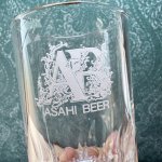 画像5: ASAHI BEER　ホワイトエンブレム　ビールグラス　ノベルティ　 (5)