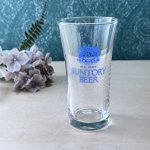 画像1: SUNTORY BEER　ビールグラス　一口グラス　ブルーエンブレム　サントリービール　 (1)