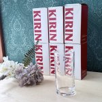 画像5: キリンビール　ノベルティグラス　KIRIN　モールタンブラー　ビールグラス　箱入り6個セット (5)